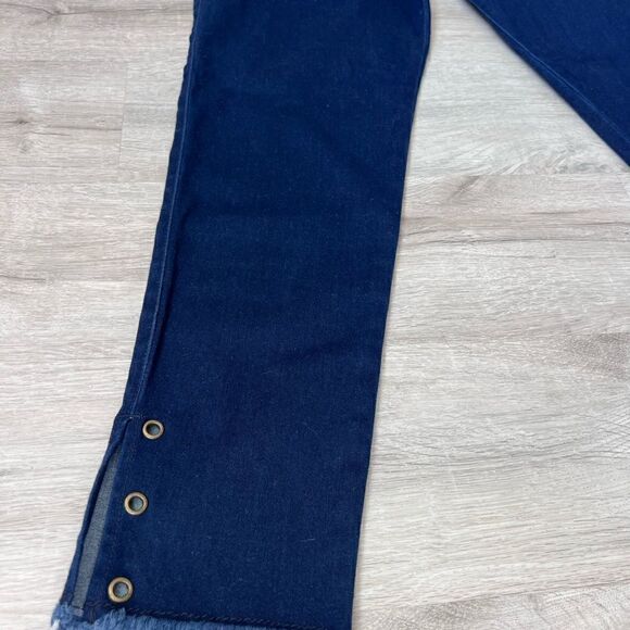 STUDIO F Colombian butt lifting jeans Women Button Skinny Jeans Size 6 and 2 - Picture 3 of 13